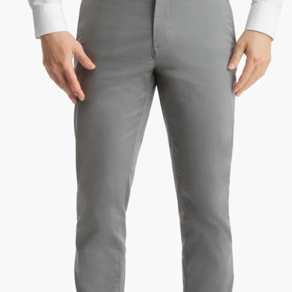 Birddogs Stephen Jobs Stretch Khakis - Graphite Gray